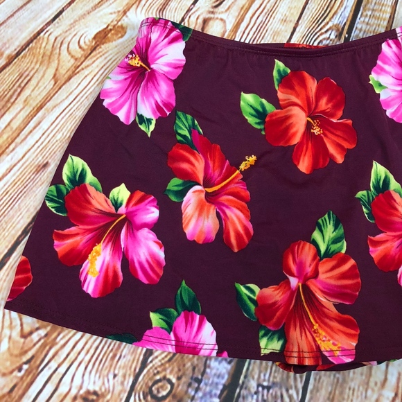 Mixit Other - 💥 NEW Mix It Flower Bikini Bottom Skirt Swim Suit